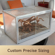 Custom Aluminum-Frame Reptile Enclosures