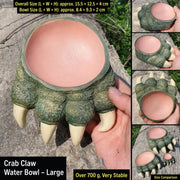 Lizard Claw Reptile Water Basin Food Dish for Terrariums