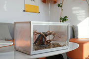 Custom Aluminum Profile Reptile Terrarium Enclosure for Lizards Snakes