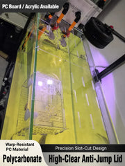 Anti-Jump Fish Tank Cover Clear Acrylic Protective Shield 5mm